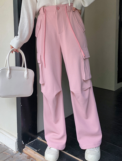 大きいサイズ レディース カジュアルワークカーゴパンツ LL 3L 4L 5L