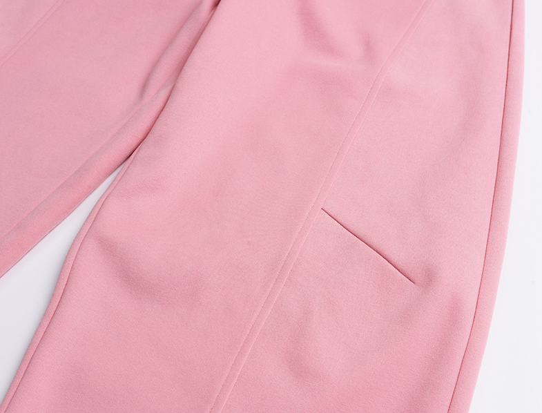 大きいサイズ レディース コットンニットカジュアルツーピーススウェットセットアップ 3L 4L 5L