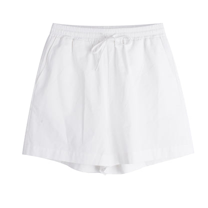 大きいサイズ レディース カジュアル無地コットンショートパンツ全4色 LL 3L 4L 5L