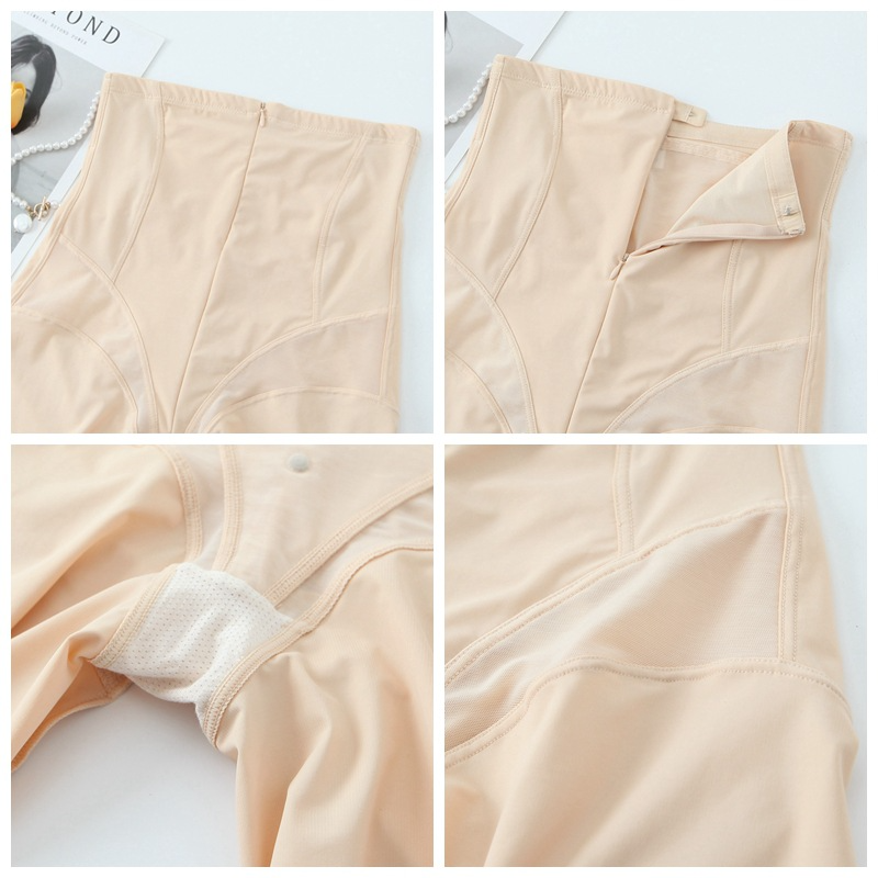 大きいサイズ レディース フロントジップくびれメイクシェイプガードル 3L 4L 5L 6L