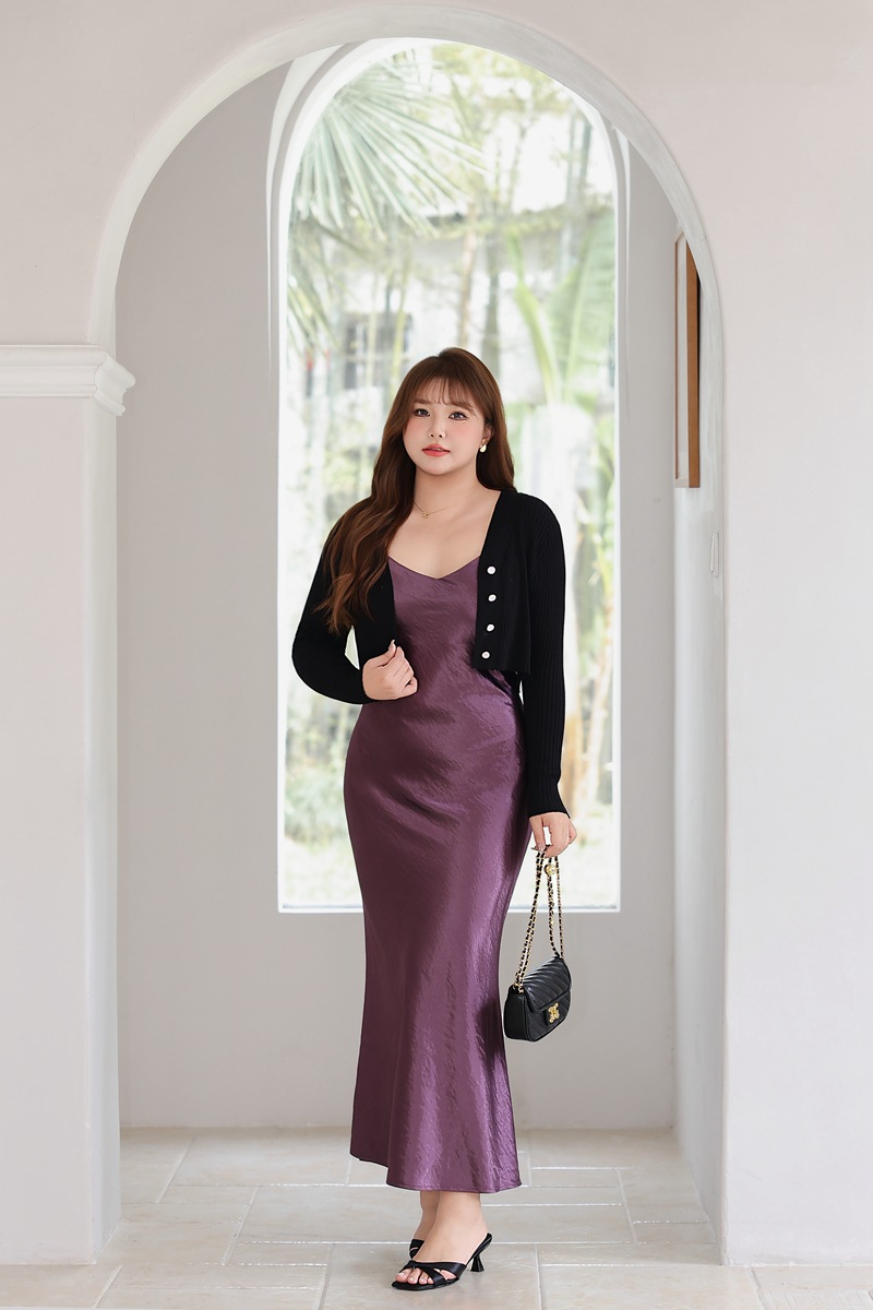 大きいサイズ レディース フレンチニットショートカーディガン LL 3L 4L