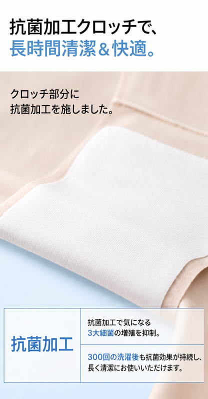 大きいサイズ レディース 接触冷感ハイウエスト美尻ガードル LL 3L 4L