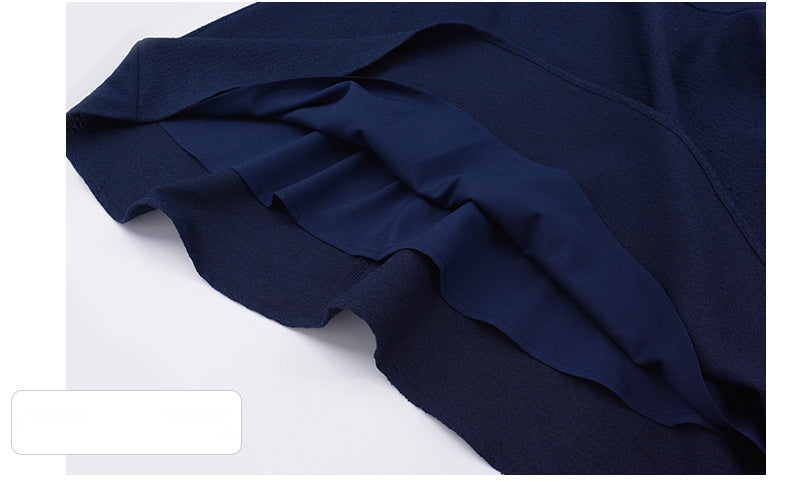 大きいサイズ レディース シアーのスクエアネックのワンピース LL 3L 4L 5L