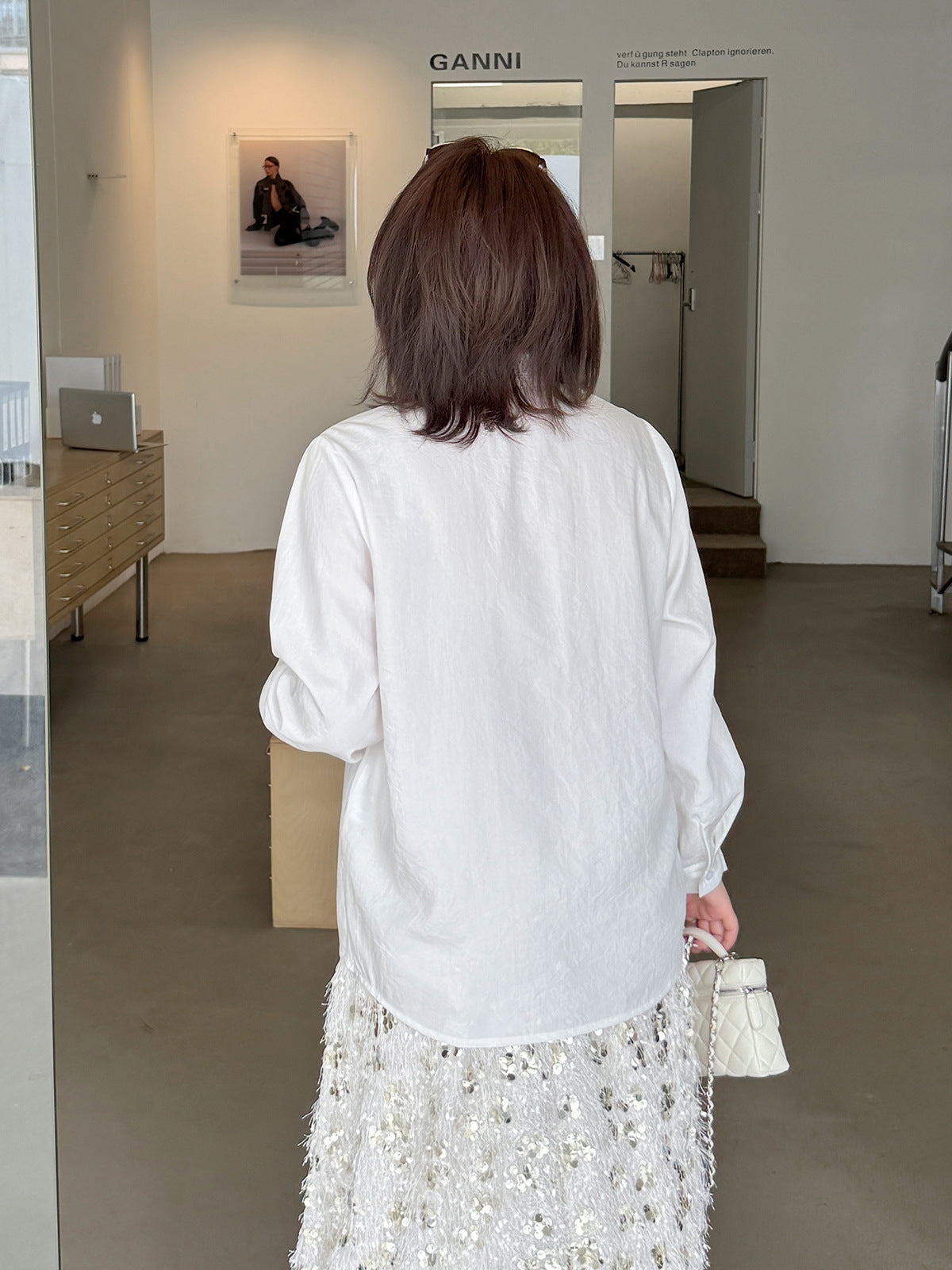 大きいサイズ レディース レースリボンフレンチホワイトブラウス LL 3L 4L 5L