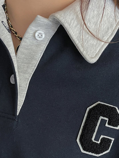 大きいサイズ レディース ロングポロシャツワンピース LL 3L 4L 5L