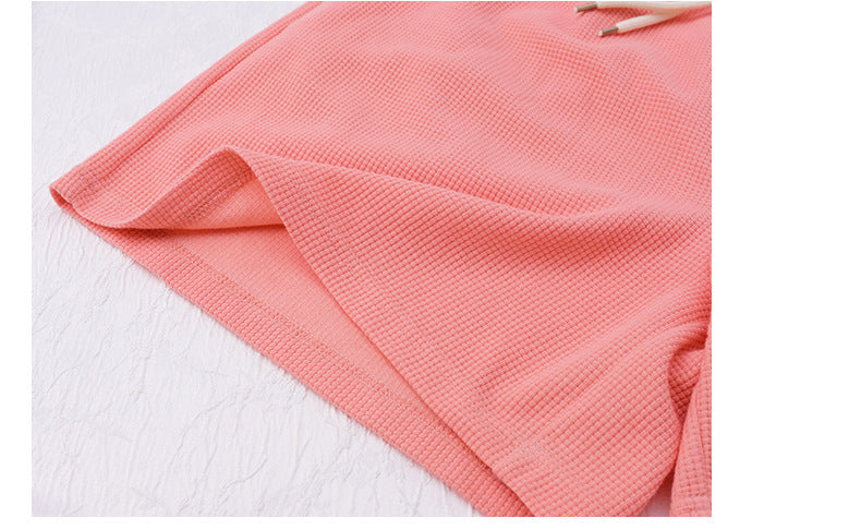 大きいサイズ レディース ゆるカジのスウェットトップス+ハーフパンツセット LL 3L 4L 5L