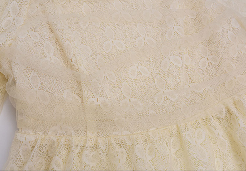 大きいサイズ レディース スクエアネックのペプラムレースブラウス LL 3L 4L 5L