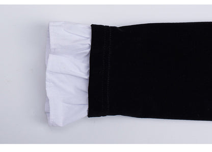 大きいサイズ レディース シックなベロアワンピース LL 3L 4L 5L