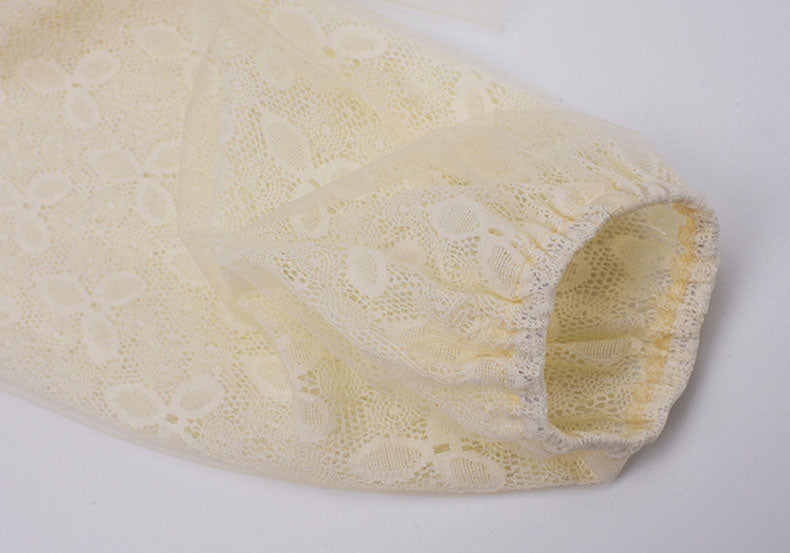 大きいサイズ レディース スクエアネックのペプラムレースブラウス LL 3L 4L 5L