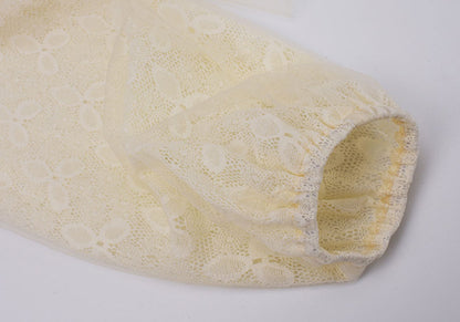 大きいサイズ レディース スクエアネックのペプラムレースブラウス LL 3L 4L 5L