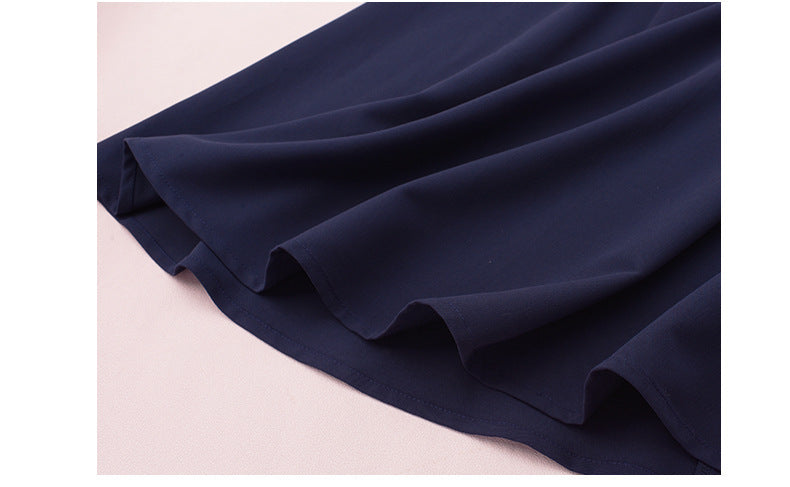 大きいサイズ レディース カレッジ風セットアップ星柄ワンピース二点セット LL 3L 4L 5L