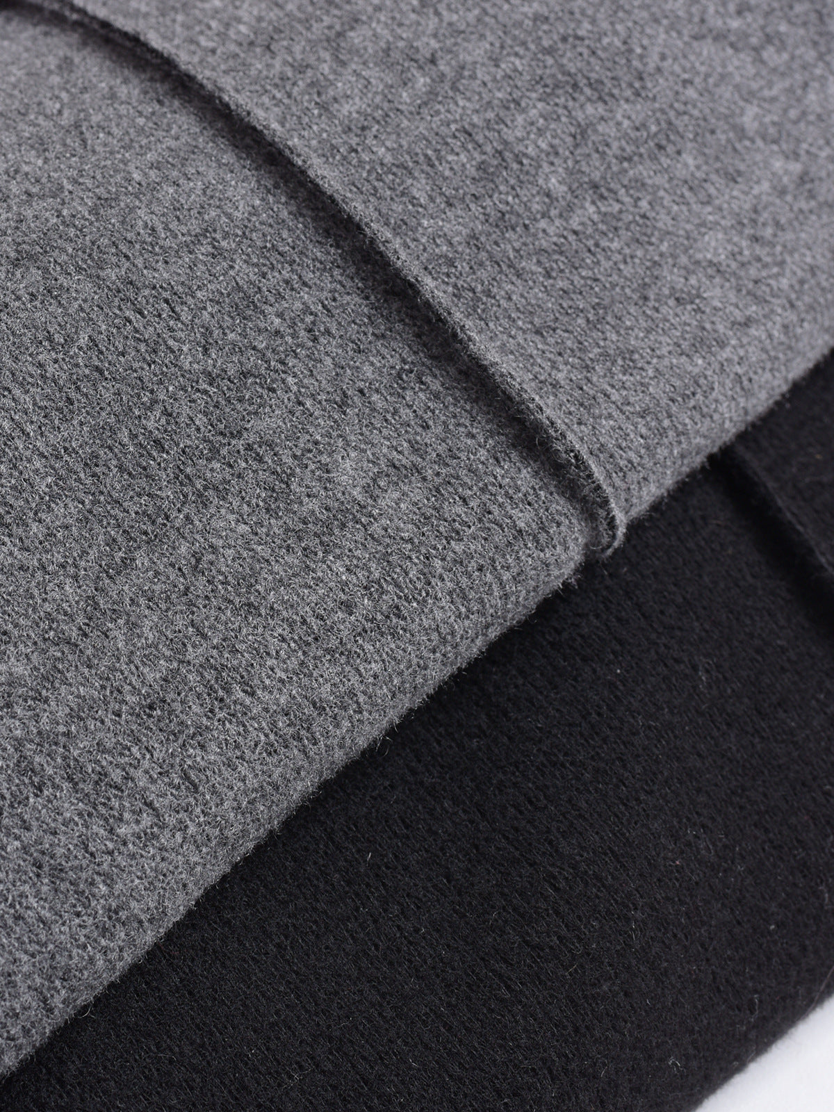 大きいサイズ レディース フロントラインタートルネック起毛ニットインナー LL 3L 4L 5L