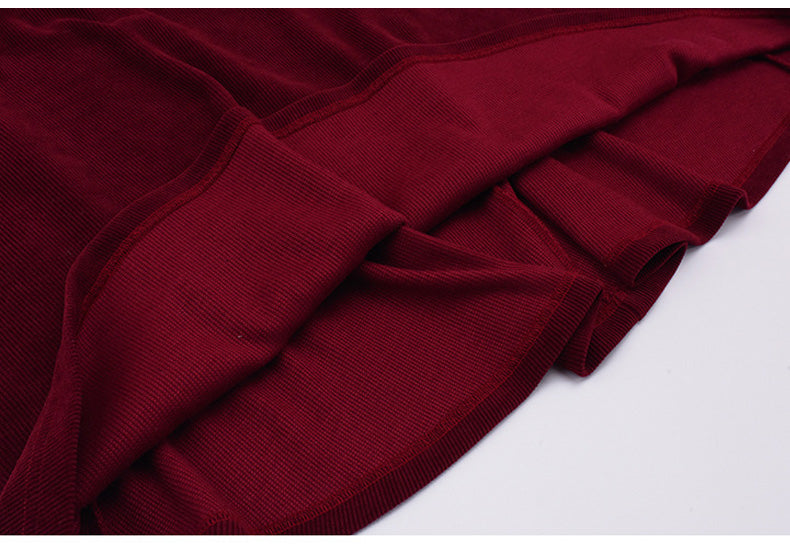 大きいサイズ レディース コーデュロイのレトロワンピース+フリルパフスリーブブラウス LL 3L 4L 5L