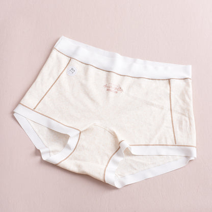 大きいサイズ レディース コットンジャカードボクサーパンツショーツ F フリーサイズ