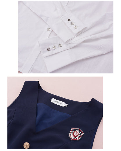 大きいサイズ レディース カレッジ風セットアップ星柄ワンピース二点セット LL 3L 4L 5L