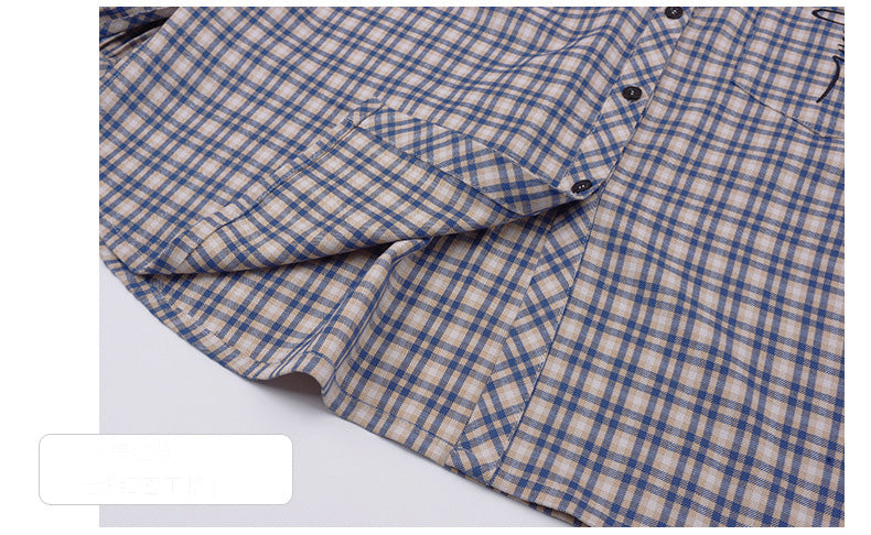 大きいサイズ レディース フラワープリントチェック柄シャツ LL 3L 4L 5L