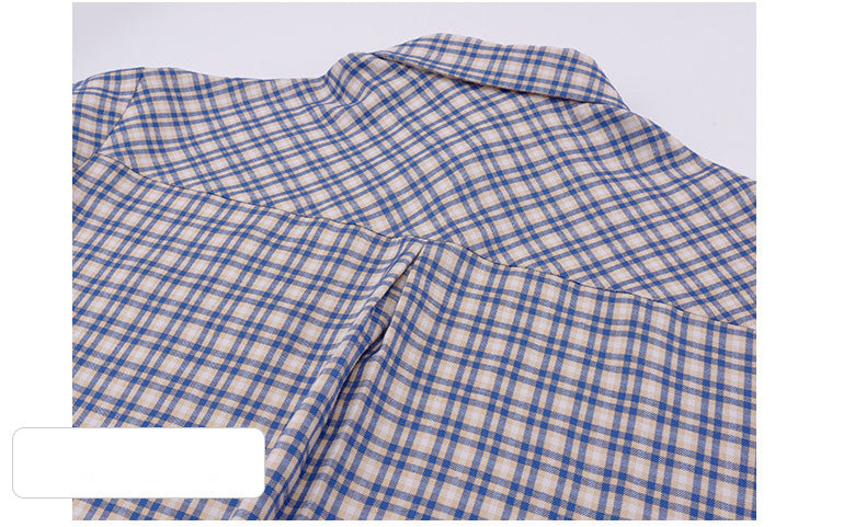 大きいサイズ レディース フラワープリントチェック柄シャツ LL 3L 4L 5L