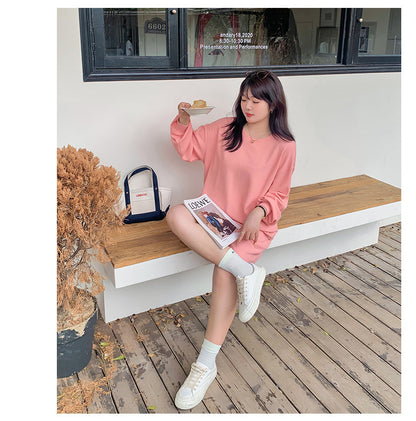 大きいサイズ レディース ゆるカジのスウェットトップス+ハーフパンツセット LL 3L 4L 5L