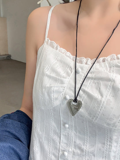 大きいサイズ レディース ストライプ柄ジャカードコットンフリルワンピース（ミニ / ロング） LL 3L 4L 5L