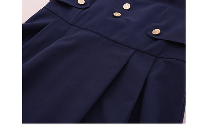 大きいサイズ レディース カレッジ風セットアップ星柄ワンピース二点セット LL 3L 4L 5L