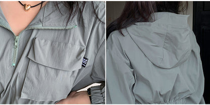 大きいサイズ レディース アウトドアフード付きワンピース LL 3L 4L 5L